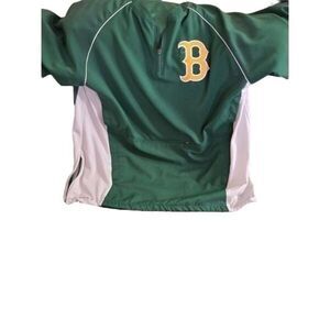 XGrain MILB Sportswear Baseball Jersey Men Sz XL Green Yellow Embroidered Casual